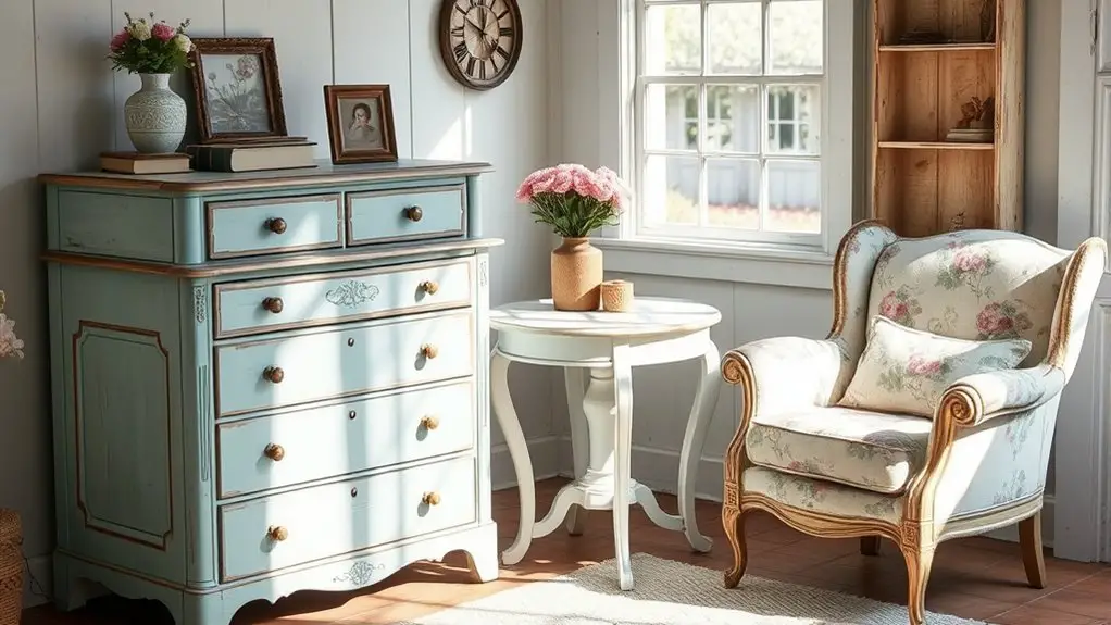 vintage chalk paint furniture