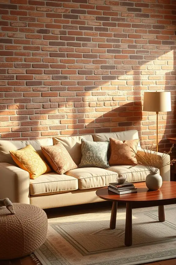 vintage charm against brick