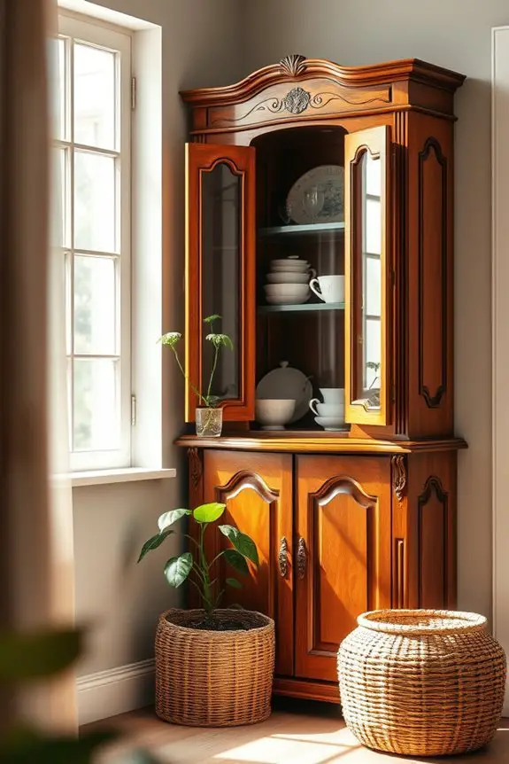 vintage charm and functionality