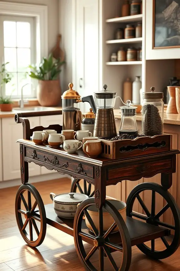 vintage charm coffee experience