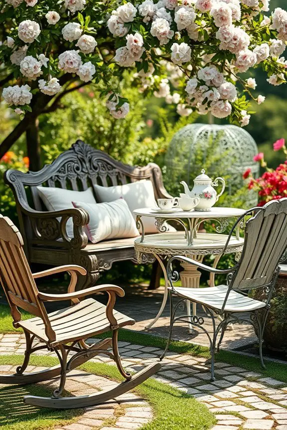 vintage charm for gardens
