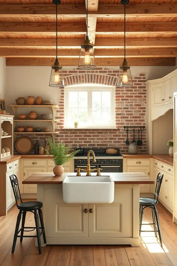 vintage charm for kitchens