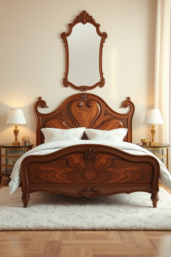 vintage charm in bedrooms