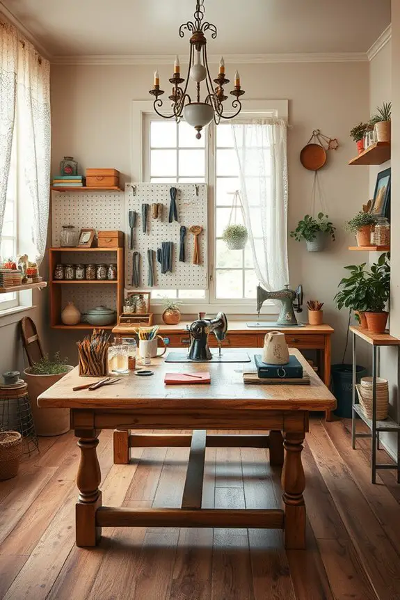 vintage charm in crafting