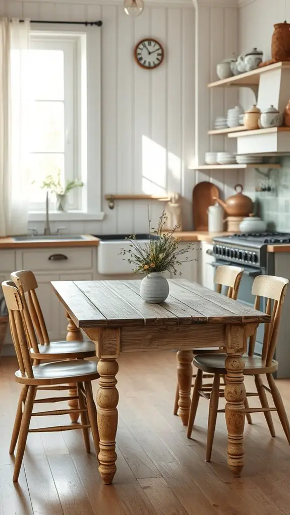 vintage charm in kitchens