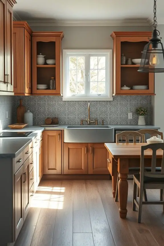 vintage charm in kitchens