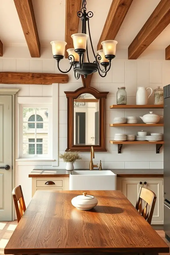 vintage charm in lighting