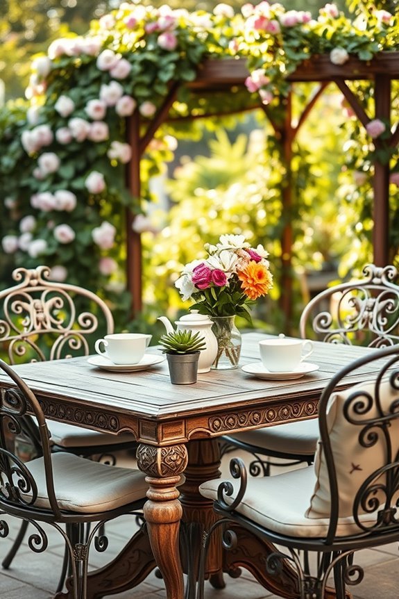vintage charm outdoor furniture