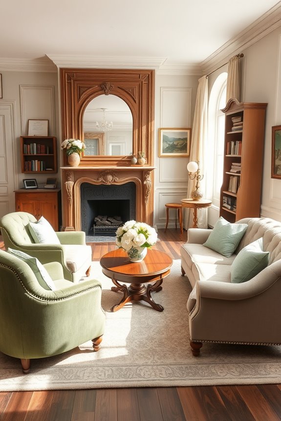 vintage charm with eclectic mix