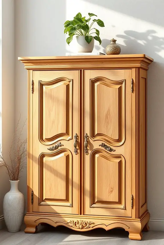 vintage cupboards for charm