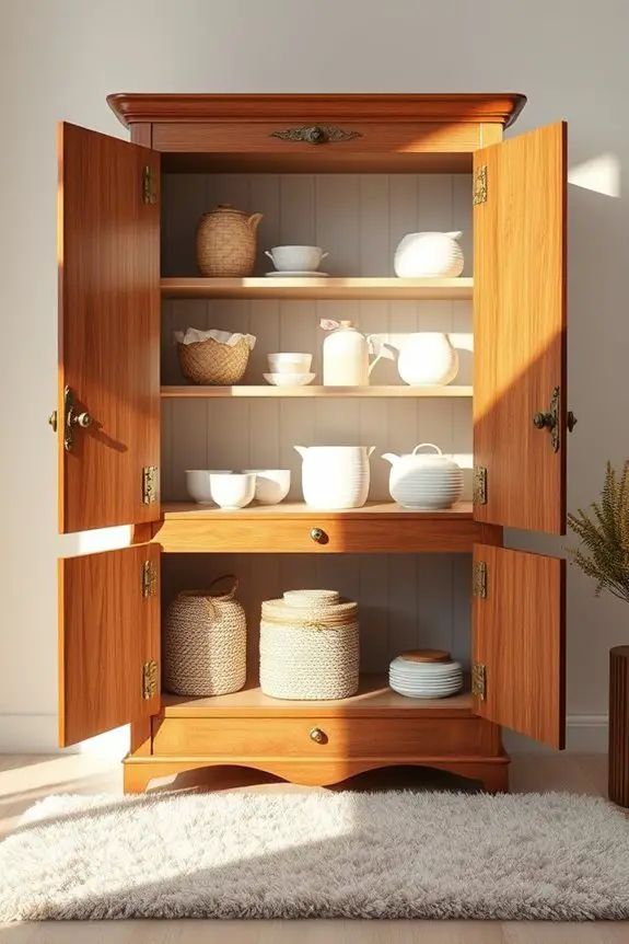 vintage cupboards timeless charm