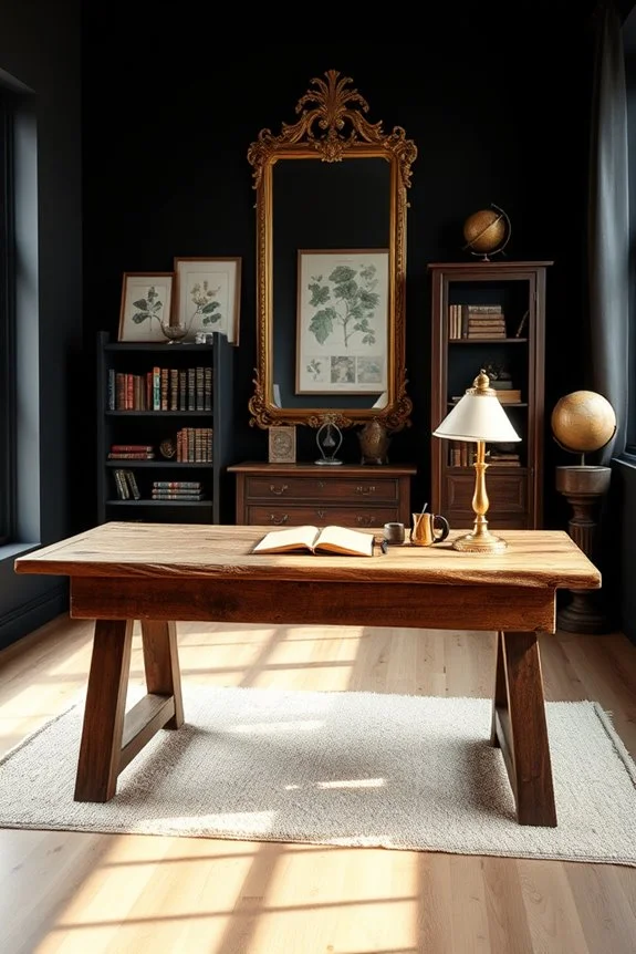 vintage decor for office