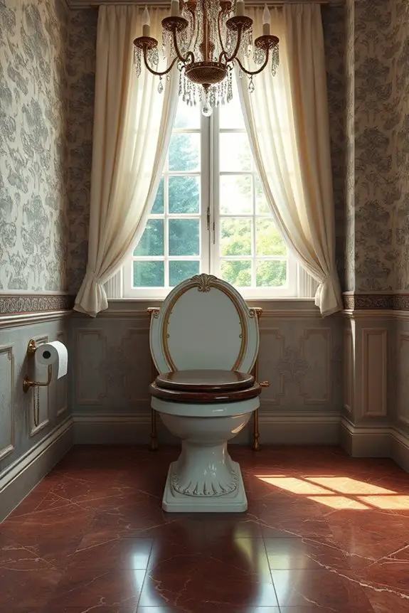 vintage elegance in bathrooms