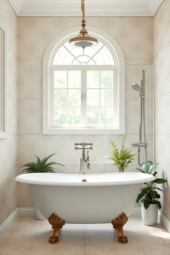 vintage elegance in bathrooms