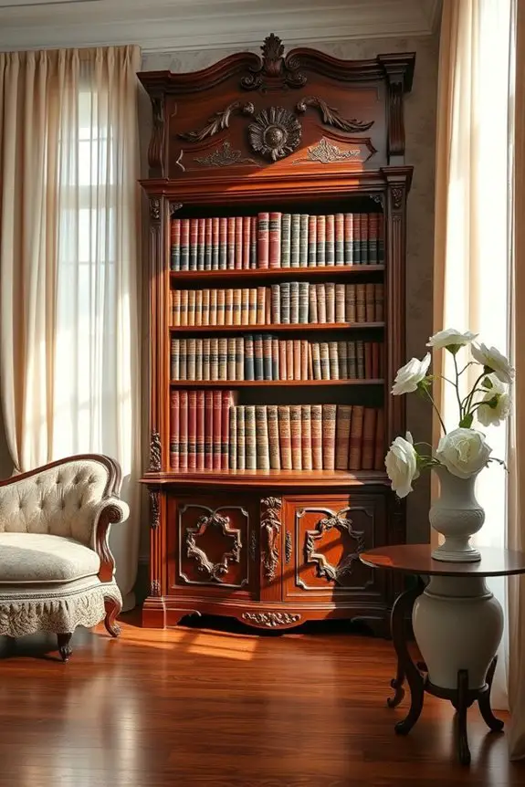 vintage elegance in bedrooms