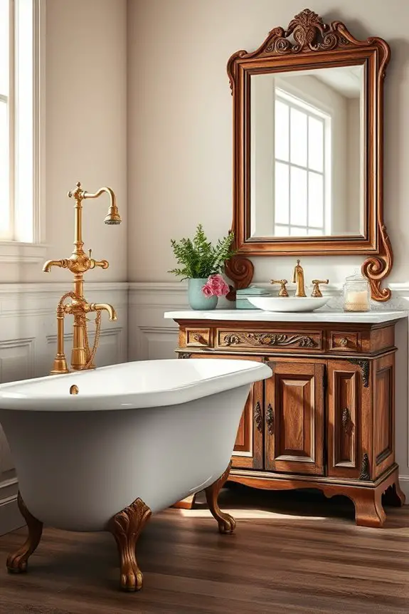 vintage elegance in fixtures