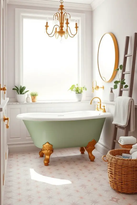 vintage fixtures create charm