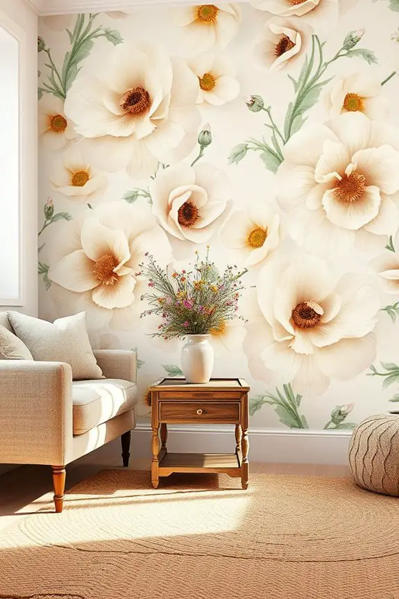 vintage floral wallpaper designs