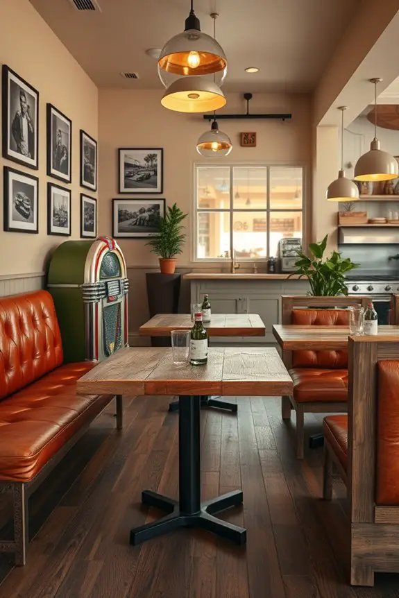 vintage furniture for ambiance