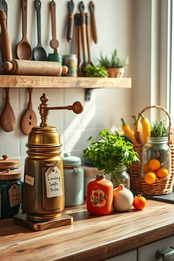 vintage gadgets enhance charm