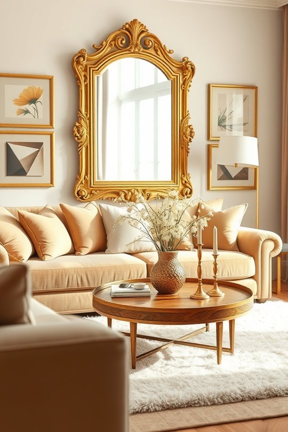 vintage gold decor elegance