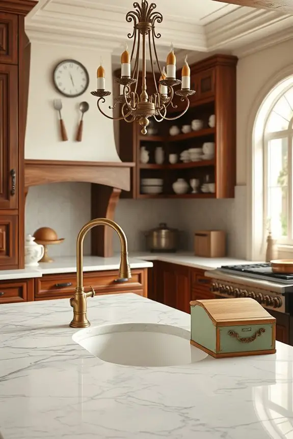 vintage kitchen charm accents