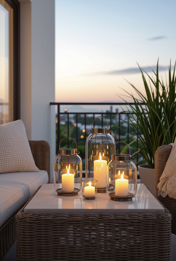 vintage lanterns scented glow