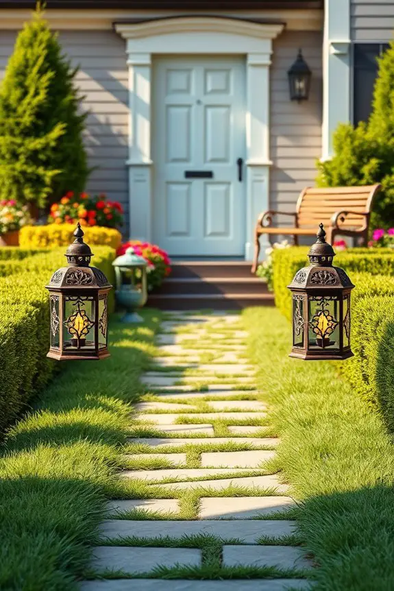 vintage lights enhance charm