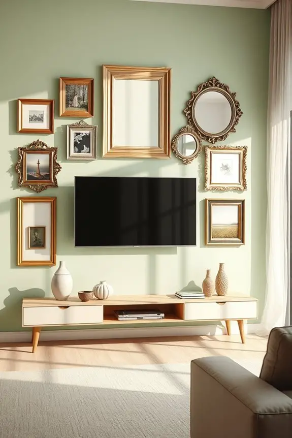 vintage pale green oasis
