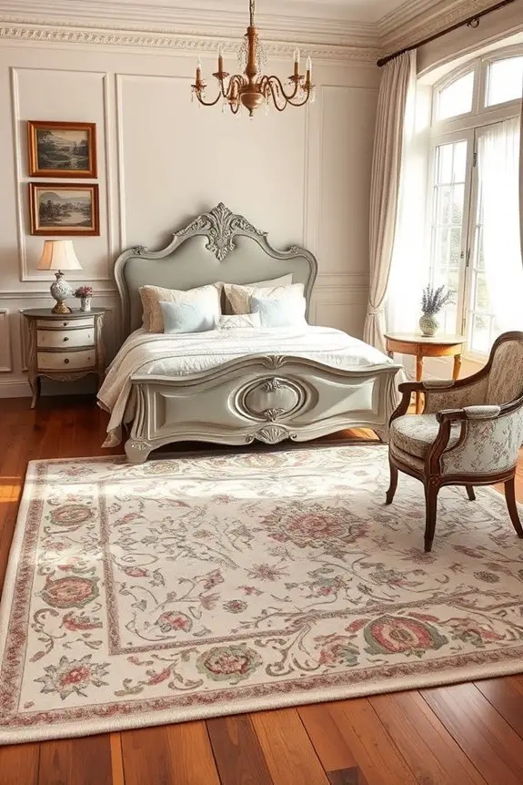 vintage rugs enhance elegance