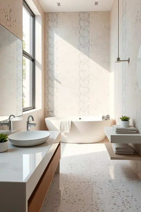 vintage terrazzo tile elegance