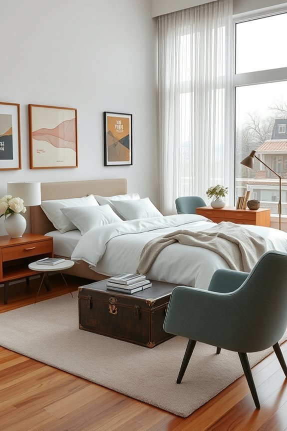 vintage textiles and furniture