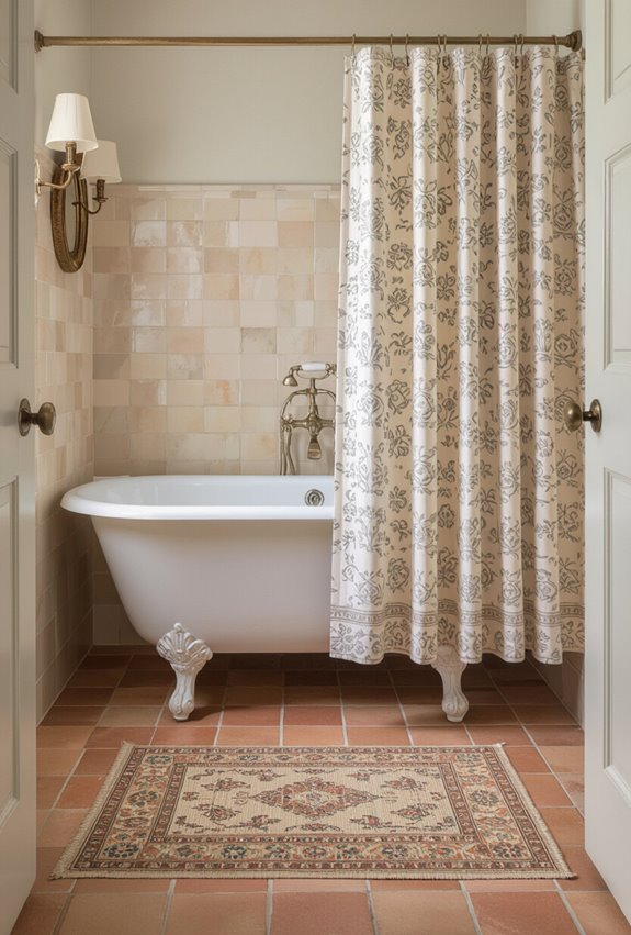 vintage textiles rugs lace curtains
