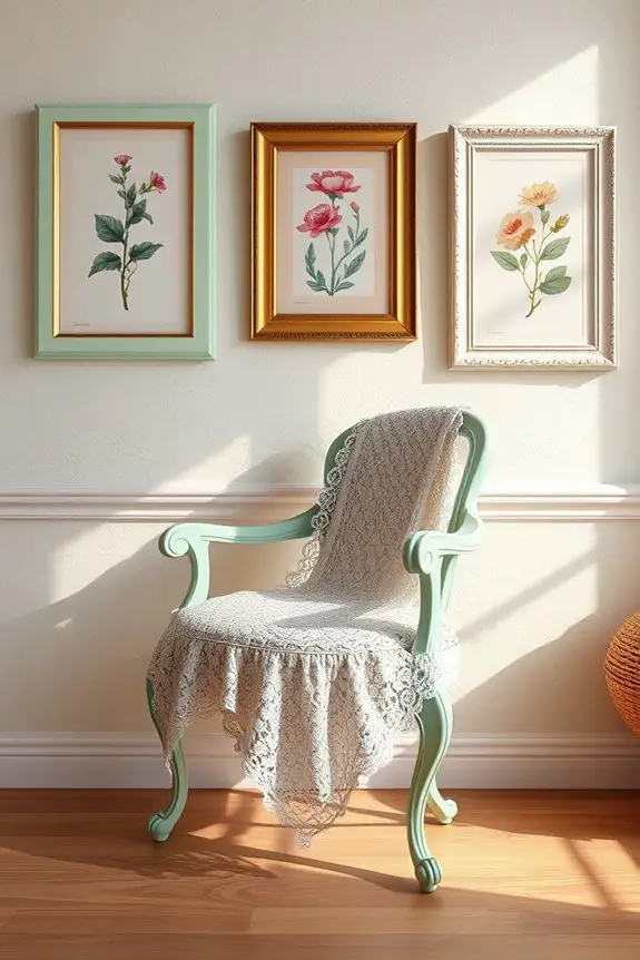 vintage wall art enhancement