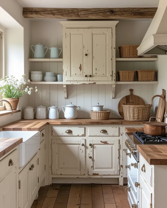 vintage warmth and personality