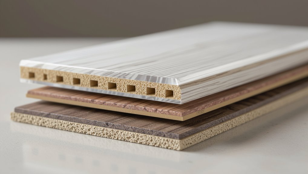 vinyl flooring layer structure