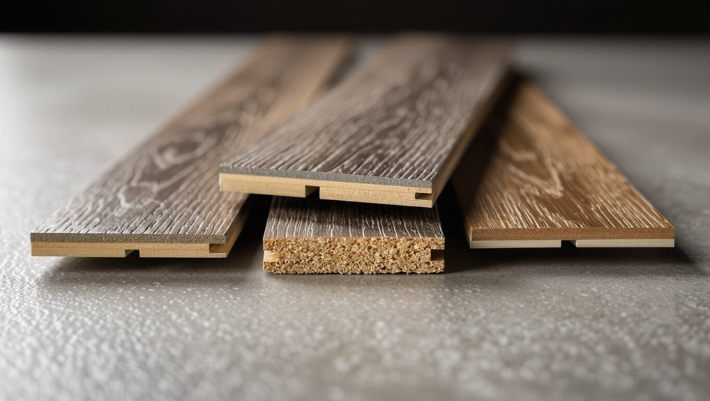 vinyl plank core differences