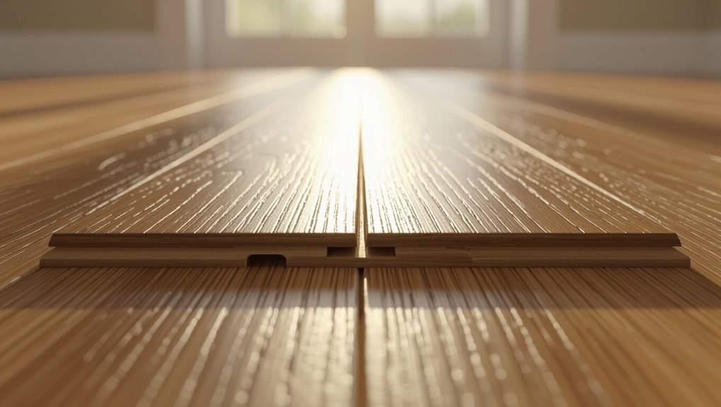 visible seam between planks