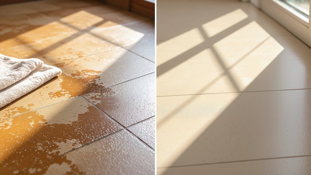 visual cleaning guide results