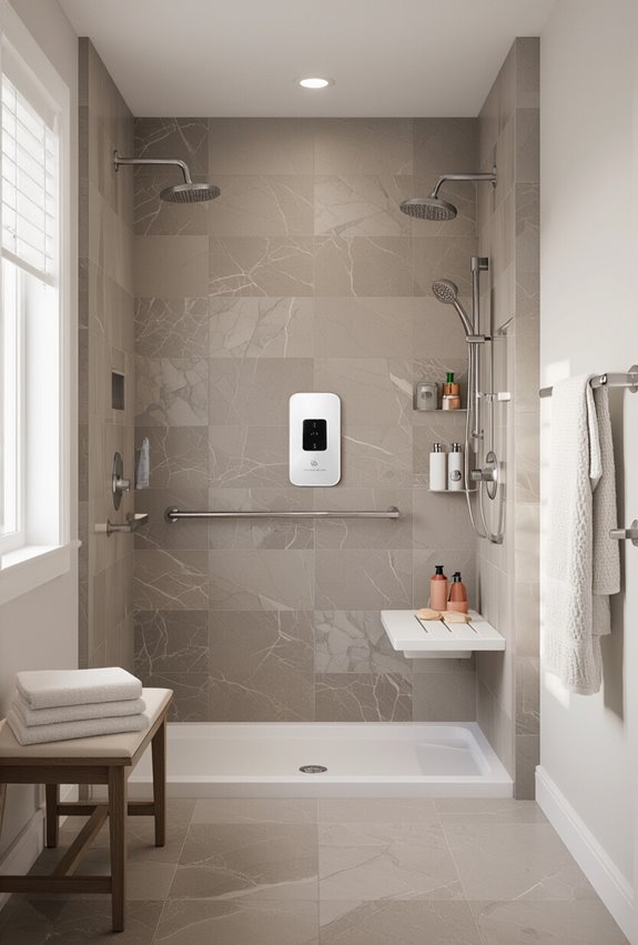 voice controlled bathroom independence