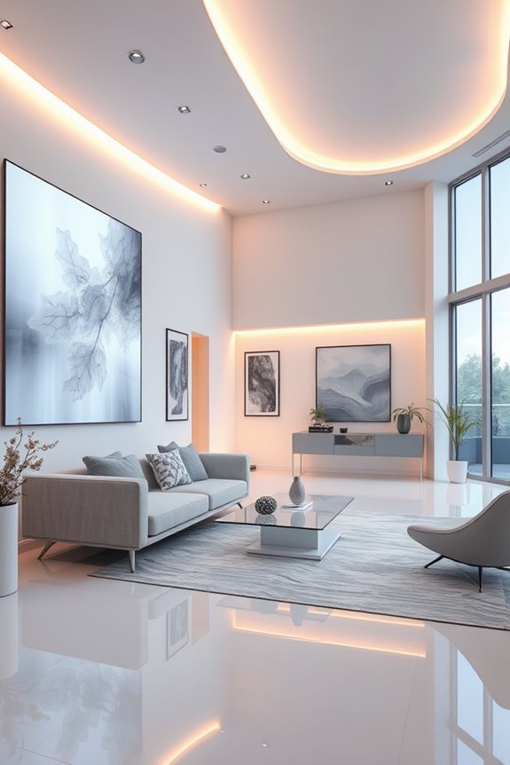 voice controlled home lighting system