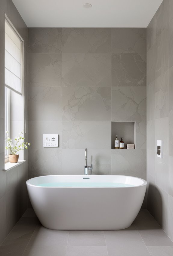 voice controlled smart bath system