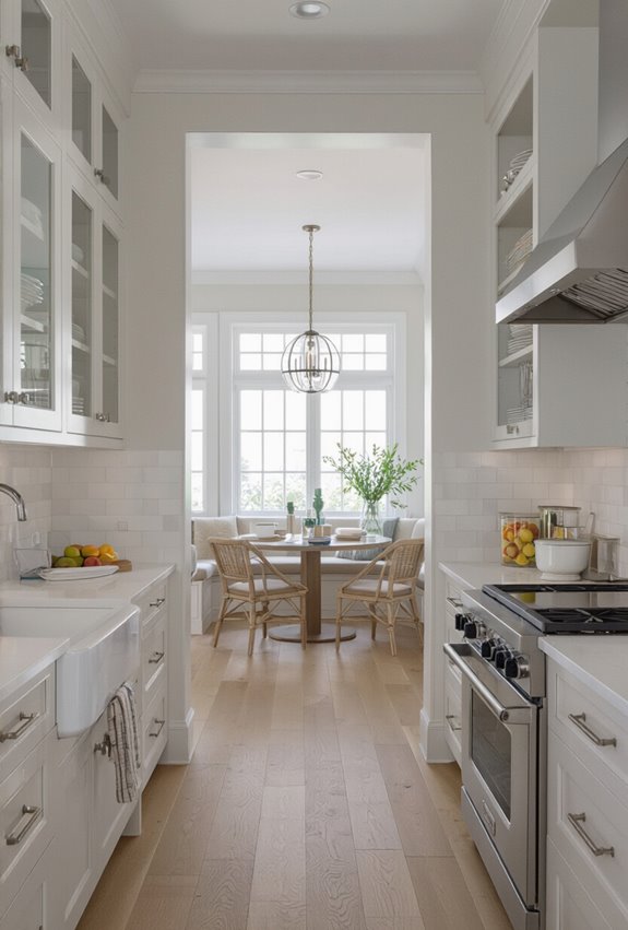 walk through pantry for staging