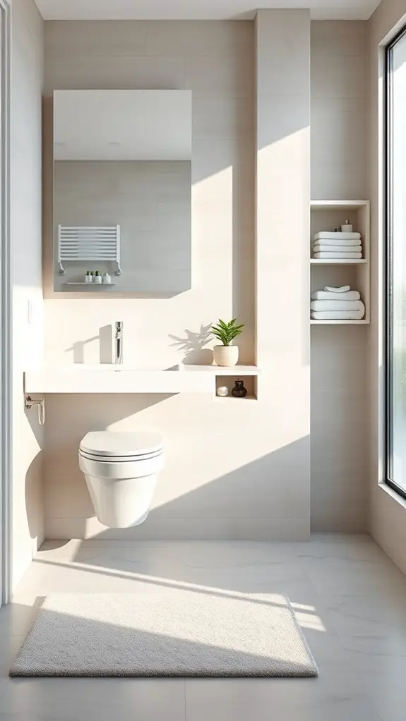 wall mounted toilet benefits