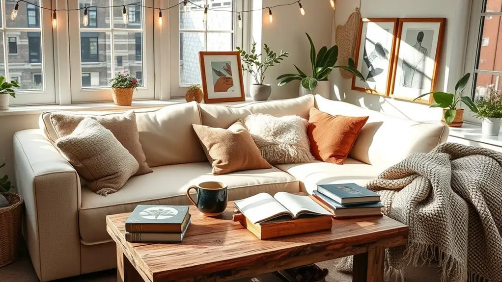 warm and inviting decor