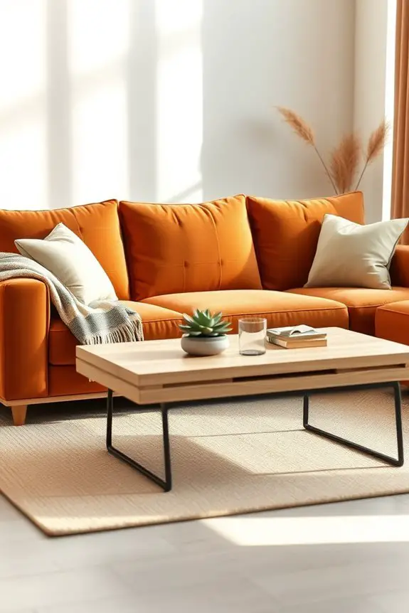 warm and inviting sofas