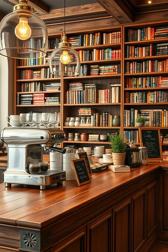 warm beverage community hub