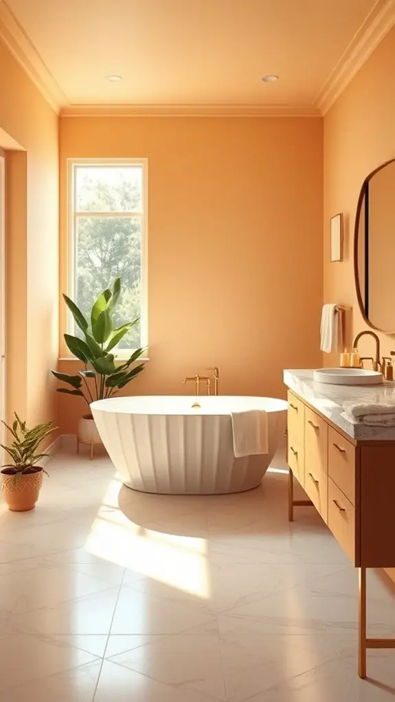 warm colors for comfort