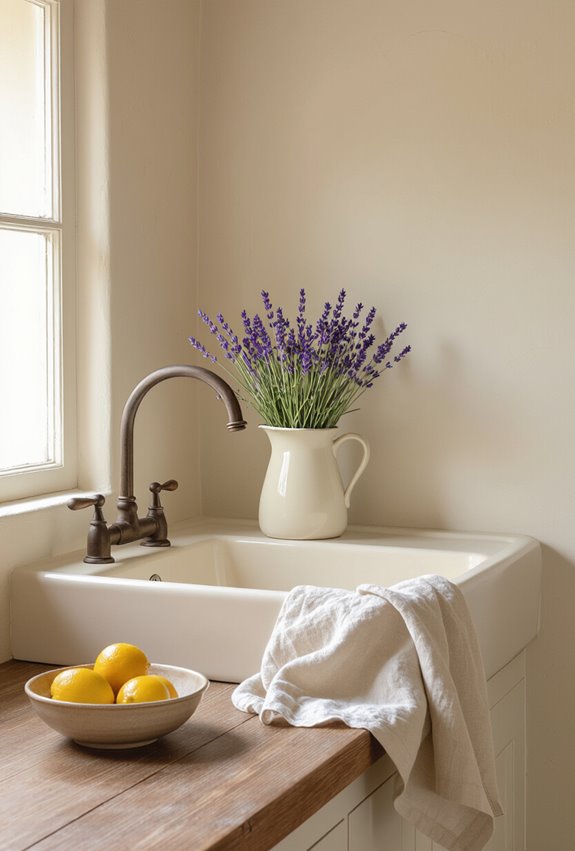 warm creamy french neutrals