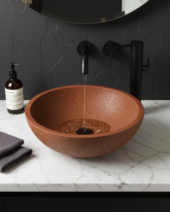 warm earthy modern centerpiece